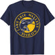Lake Erie Walleye Fish On T-Shirt - T-Shirt | Navy