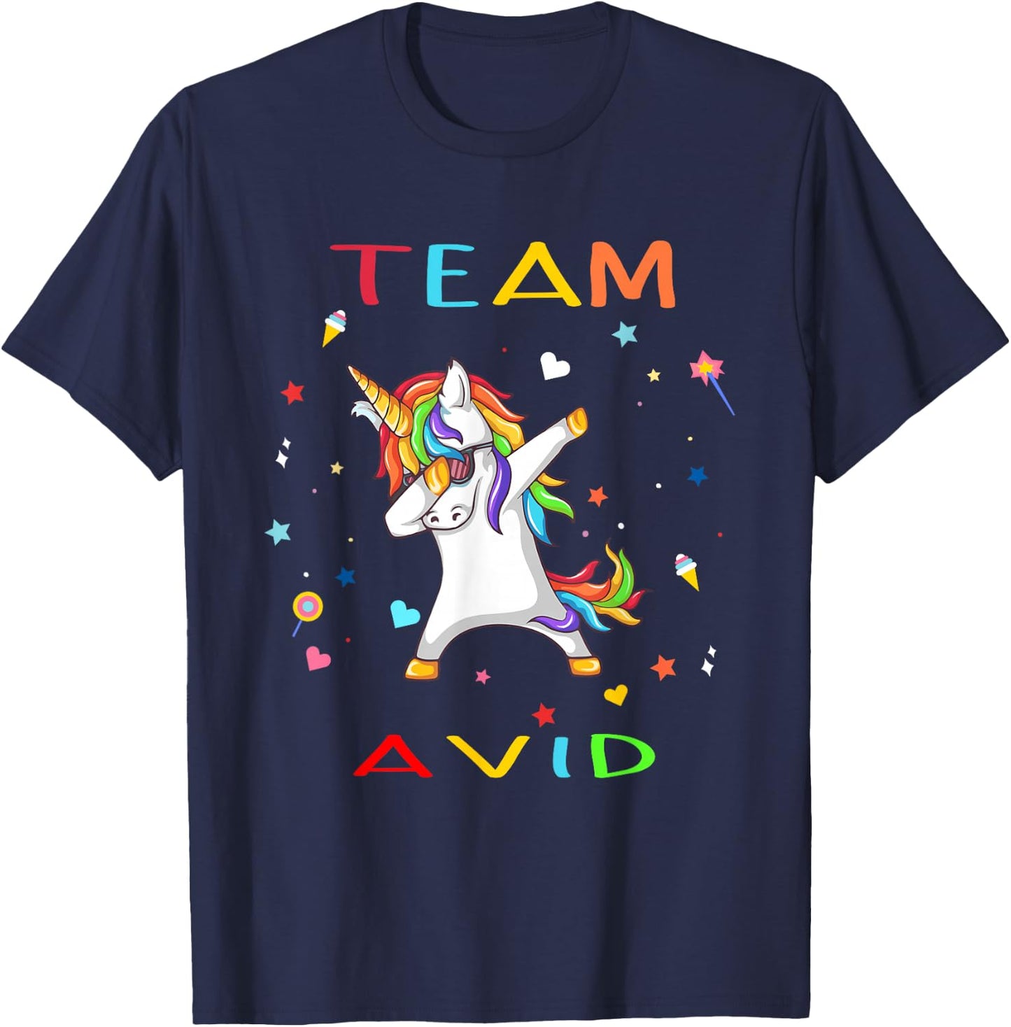 AVID Shirt - Team AVID Back to School shirt T-Shirt - T-Shirt | Navy