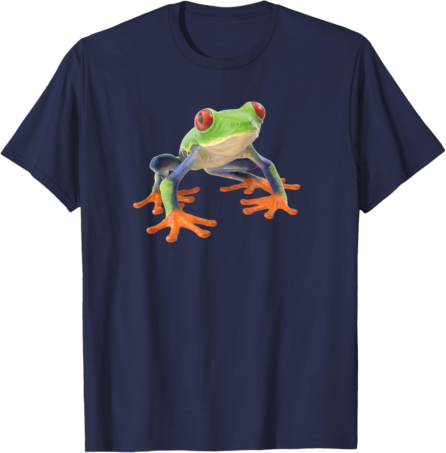 Red Eyed Tree Frog T-Shirt - T-Shirt | Navy