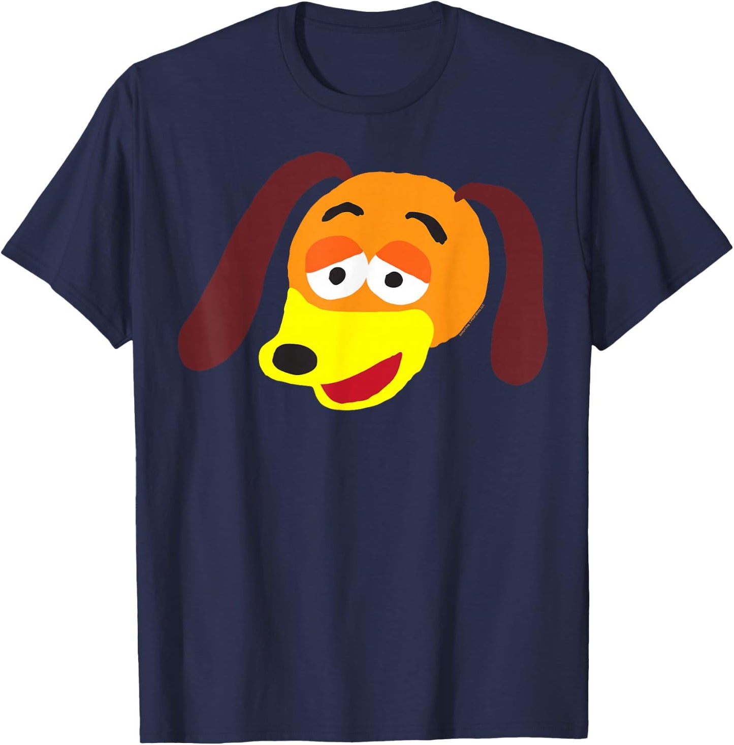 Disney Pixar Toy Story Slinky Dog Big Face T-Shirt - T-Shirt | Navy