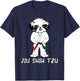 Jiu Jitsu BJJ Shih Tzu Martial Arts Practitioner T-Shirt - T-Shirt | Navy