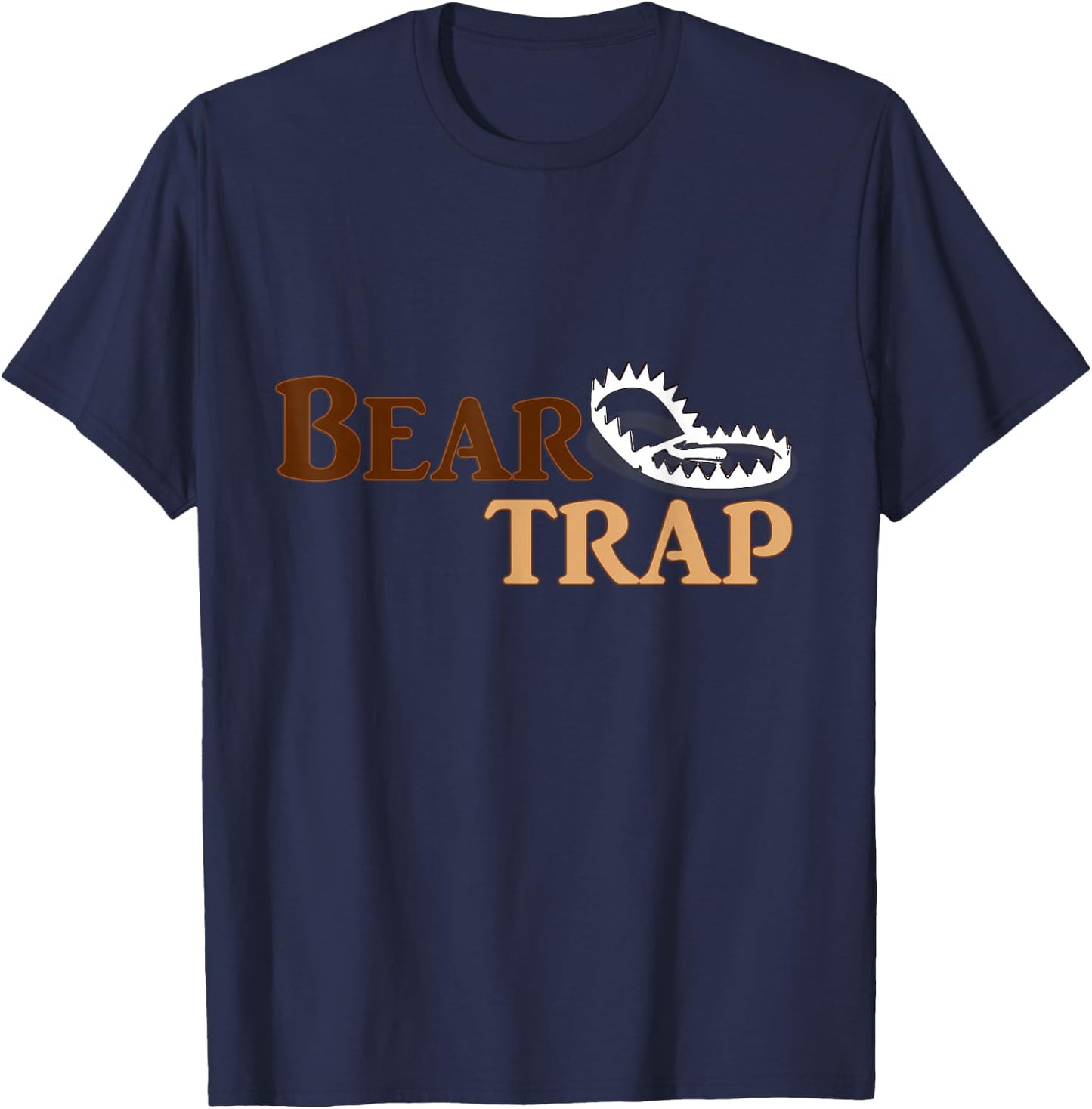 Off Beat: Bear Trap with Pride T-Shirt - T-Shirt | Navy