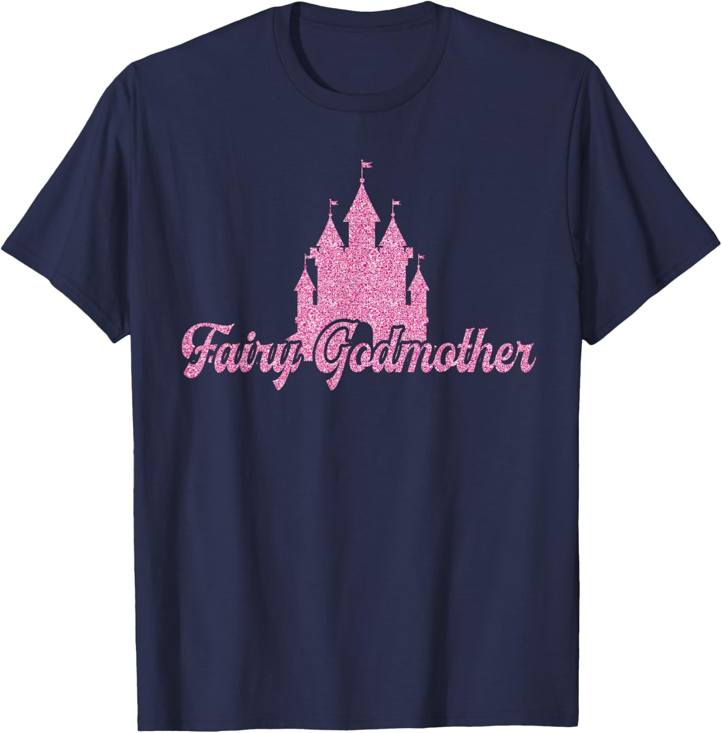 Cute Fairy Godmother For Godmothers Or Godparents T-Shirt - T-Shirt | Navy