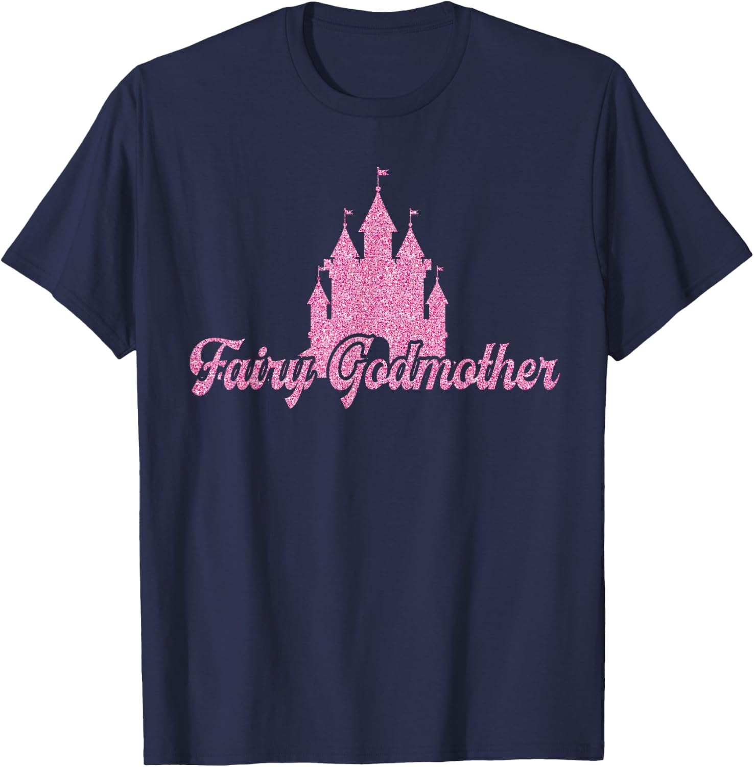 Cute Fairy Godmother For Godmothers Or Godparents T-Shirt - T-Shirt | Navy
