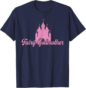 Cute Fairy Godmother For Godmothers Or Godparents T-Shirt - T-Shirt | Navy