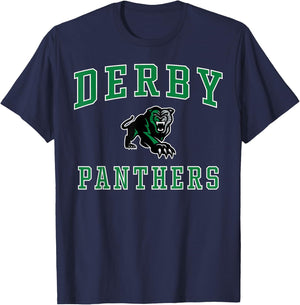 Derby High School Panthers T-Shirt - T-Shirt | Navy