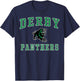 Derby High School Panthers T-Shirt - T-Shirt | Navy