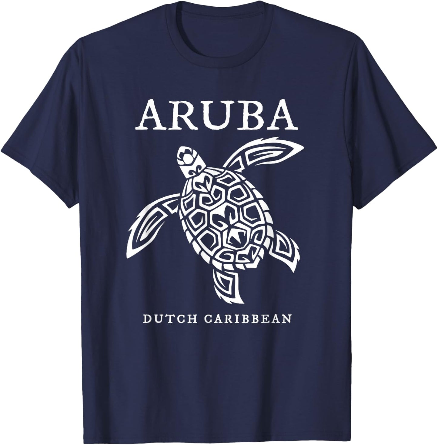 Aruba Sea Turtle Cruise Vacation Souvenir Boys Girls T-Shirt - T-Shirt | Navy