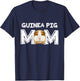 Guinea Pig Mom Costume Clothing Cavy Accessories Guinea Pig T-Shirt - T-Shirt | Navy