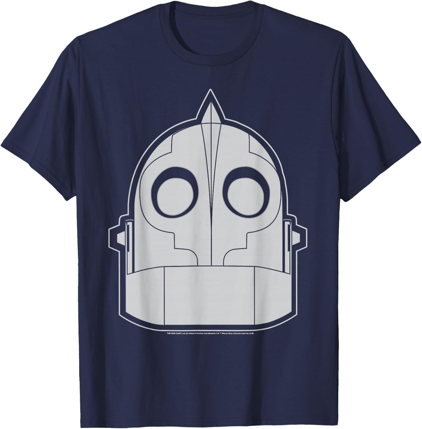 Iron Giant Head T Shirt T-Shirt - T-Shirt | Navy