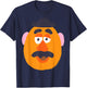 Disney Pixar Toy Story Mr. Potato Head Big Face T-Shirt - T-Shirt | Navy
