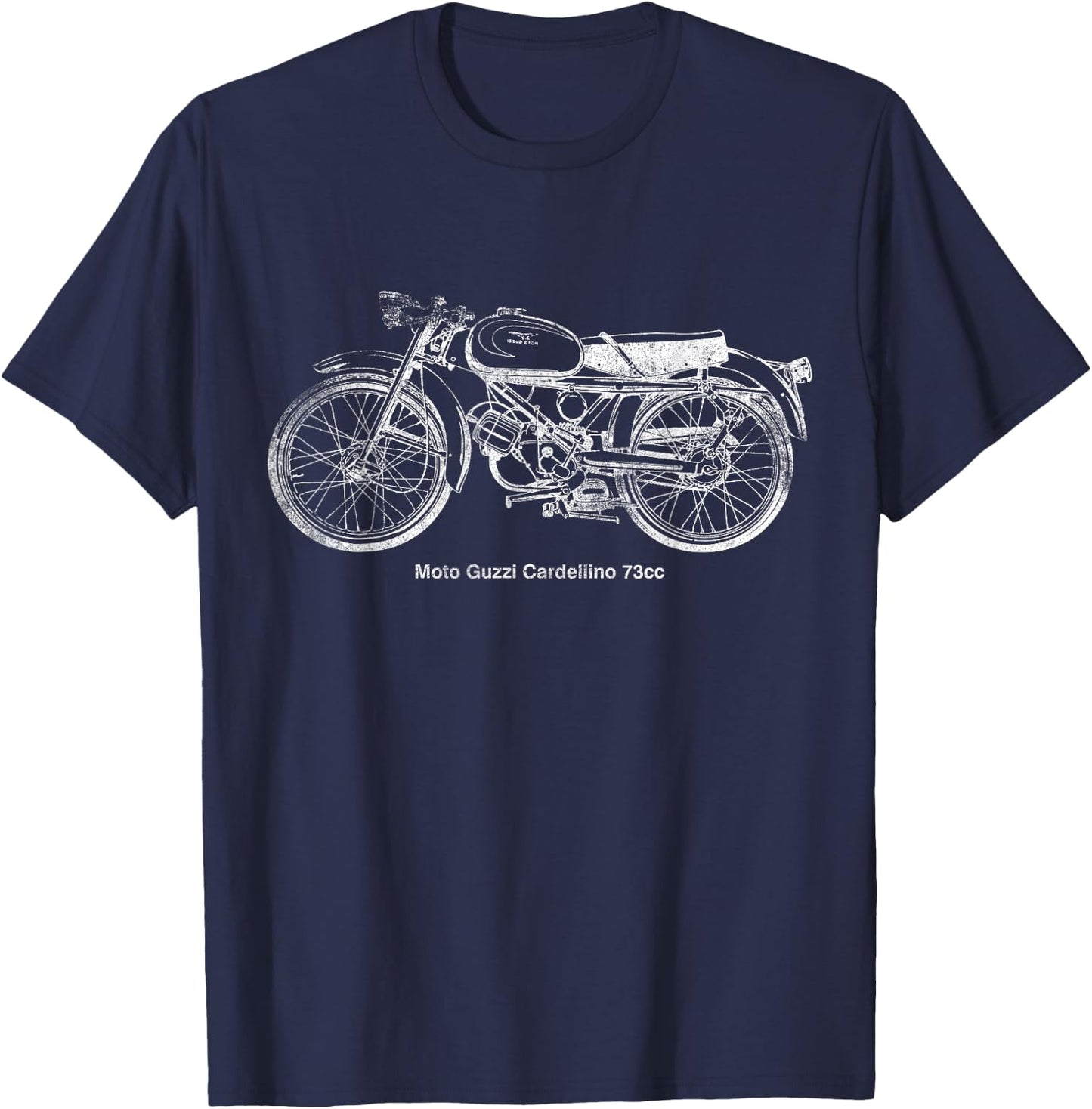 Love Motorcycles Gift USA Motorbike Rider Love T-Shirt - T-Shirt | Navy