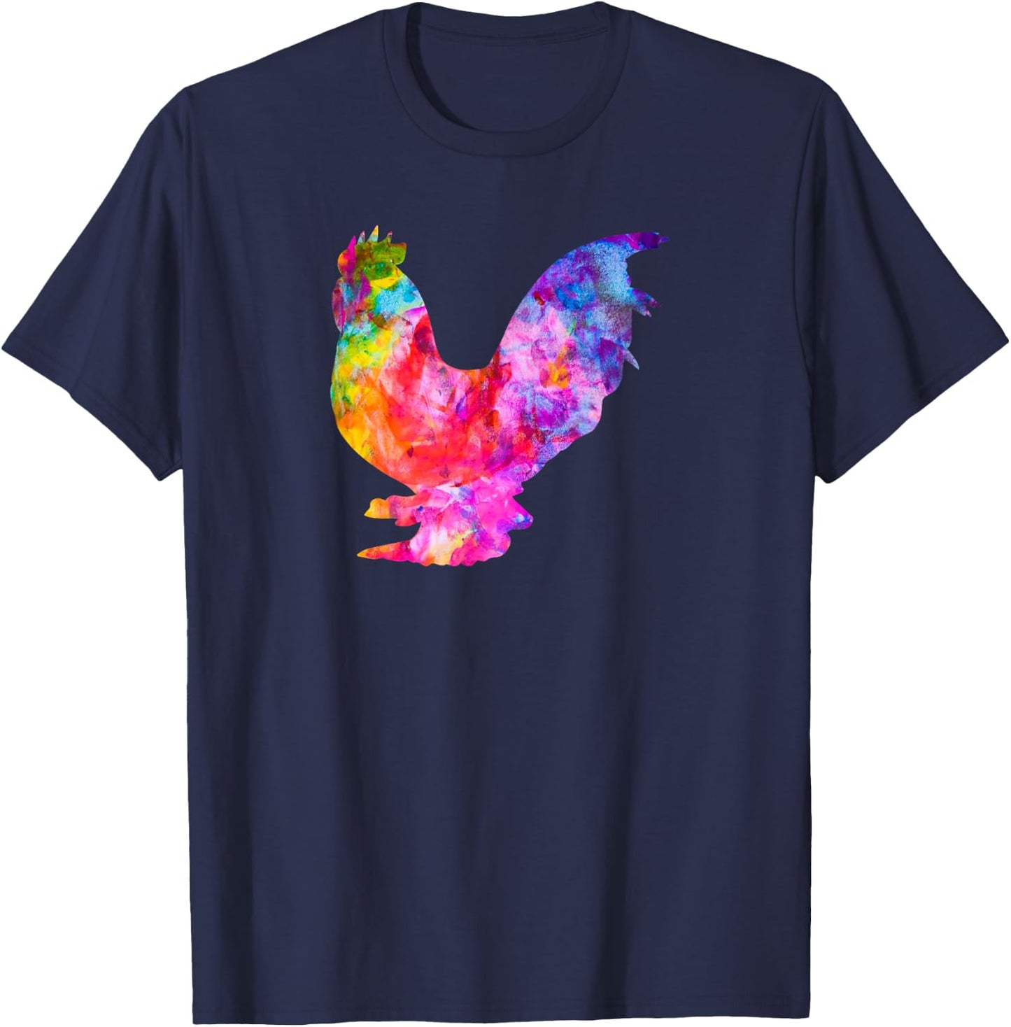 Unusual Chickens Belgian Bearded d Uccle Bantam Chicken T-Shirt - T-Shirt | Navy