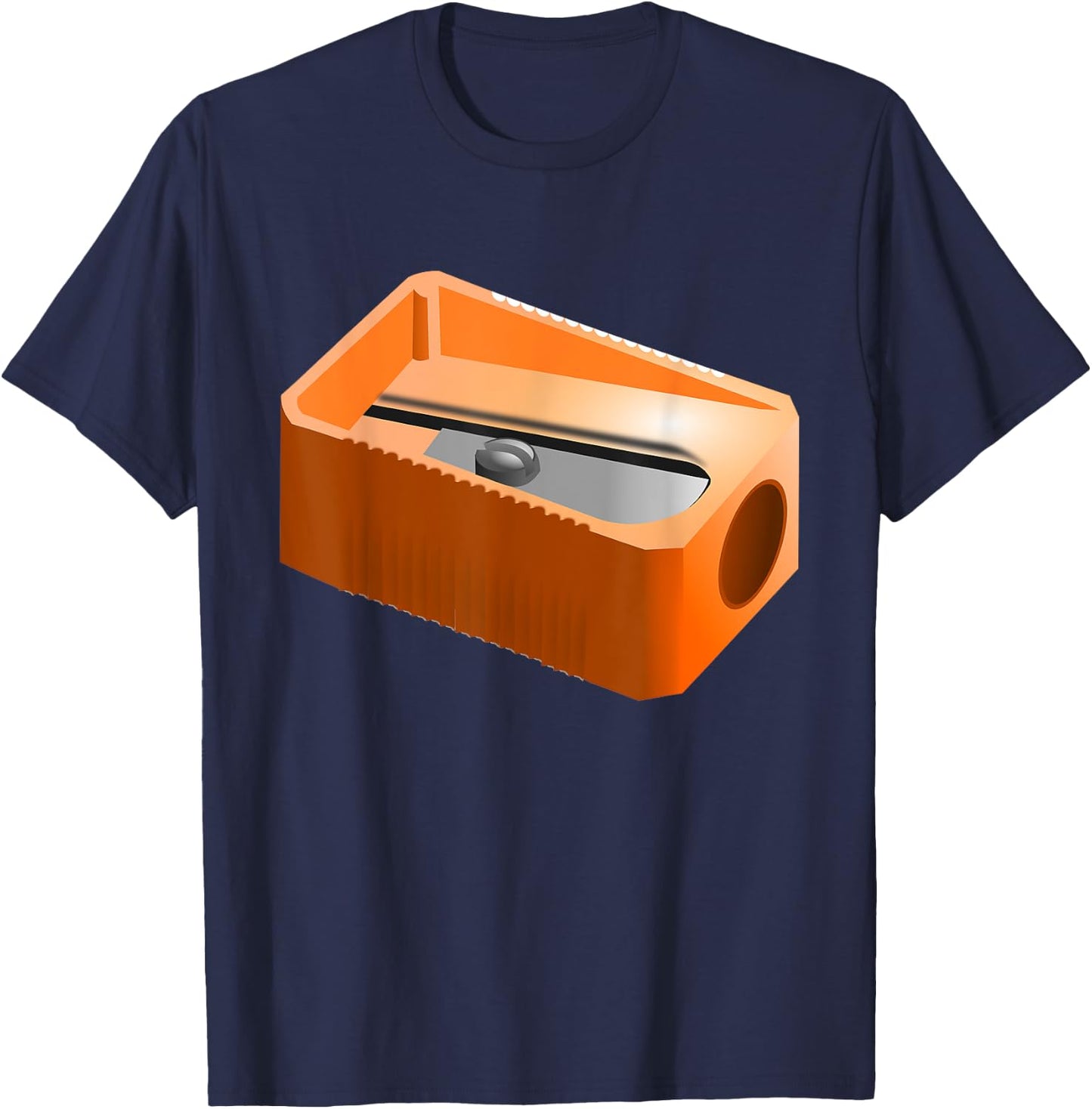 Pencil Sharpener Funny Office School Supplies Costume Shirt T-Shirt - T-Shirt | Navy