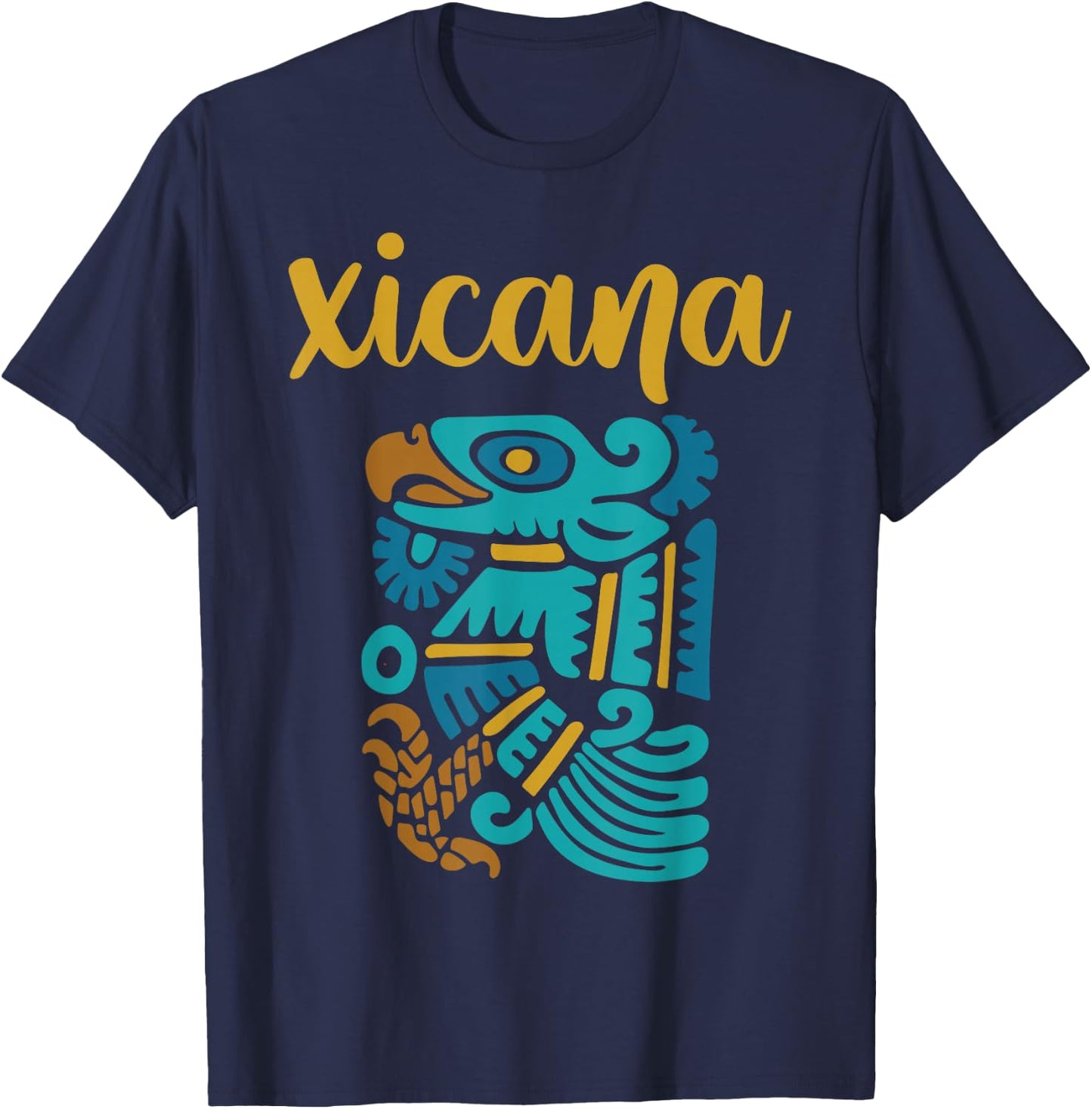 Chicana Mexican American Chicana Shirt Chicano Clothing e T-Shirt - T-Shirt | Navy