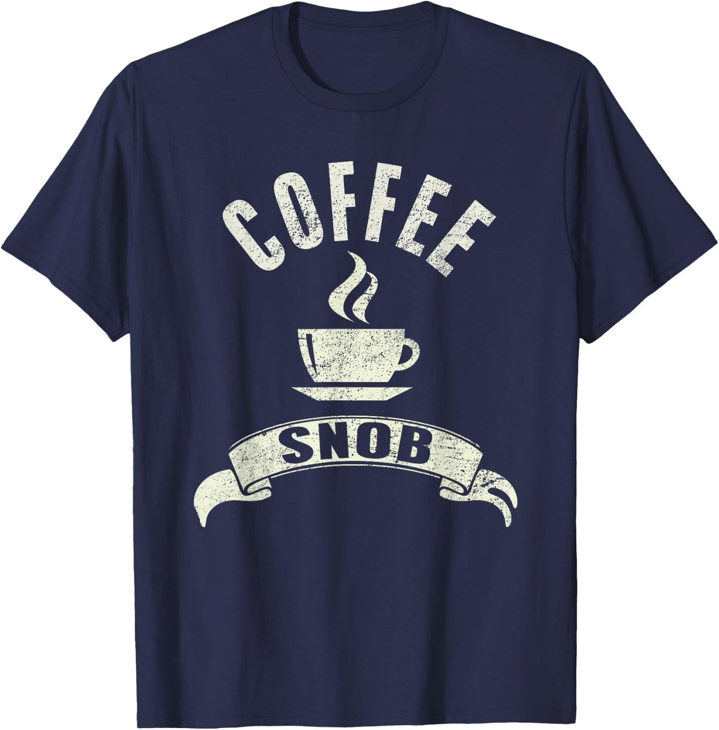 Coffee Snob T-Shirt - T-Shirt | Navy