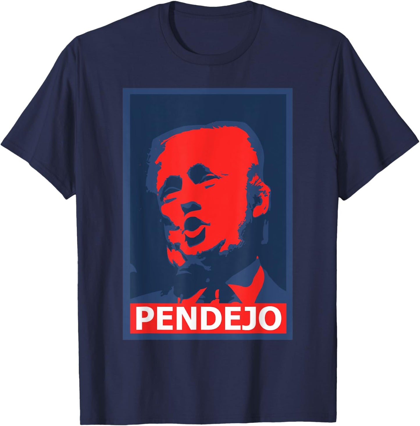 Pendejo Trump Graphic Trump T Shirt T-Shirt - T-Shirt | Navy