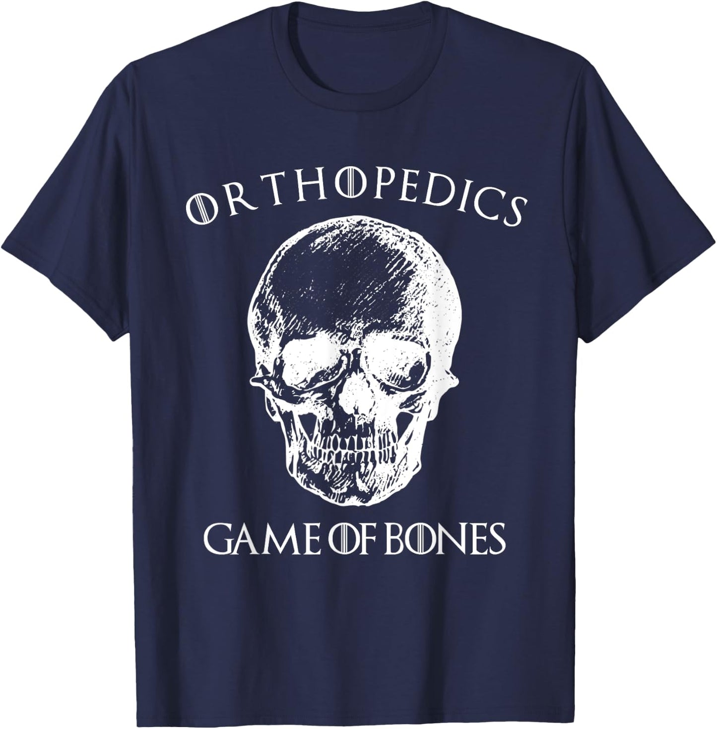 Orthopedic Surgeon Parody Doctor Orthopedist Gift T-Shirt - T-Shirt | Navy