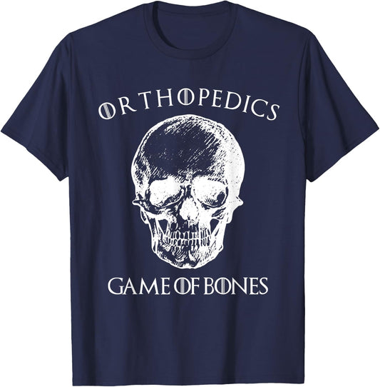 Orthopedic Surgeon Parody Doctor Orthopedist Gift T-Shirt - T-Shirt | Navy