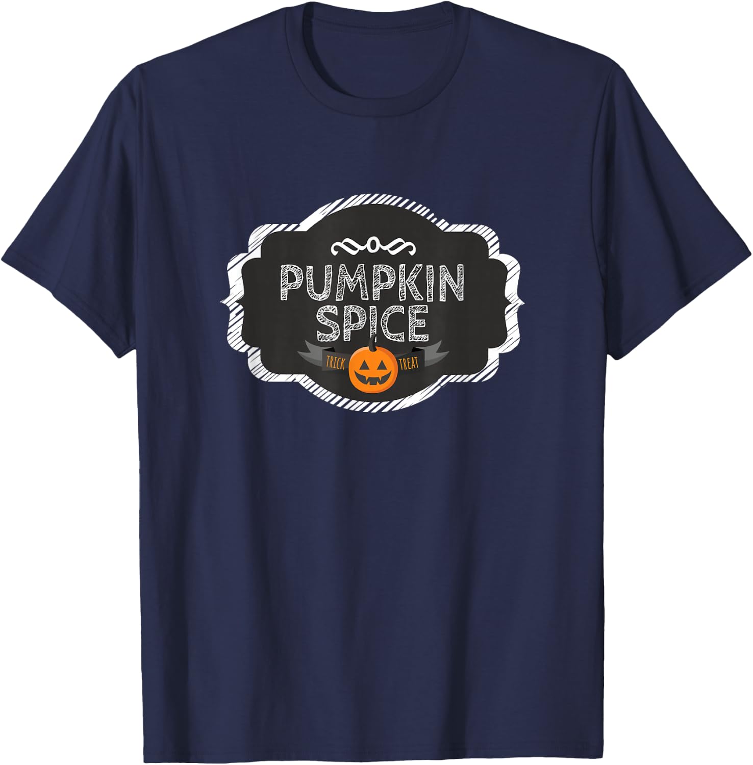I'm A Pumpkin Spice Matching Halloween Funny Group Costume T-Shirt - T-Shirt | Navy