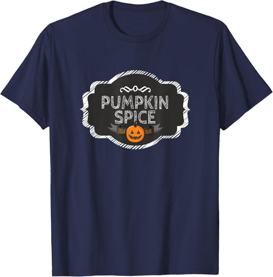 I'm A Pumpkin Spice Matching Halloween Funny Group Costume T-Shirt - T-Shirt | Navy