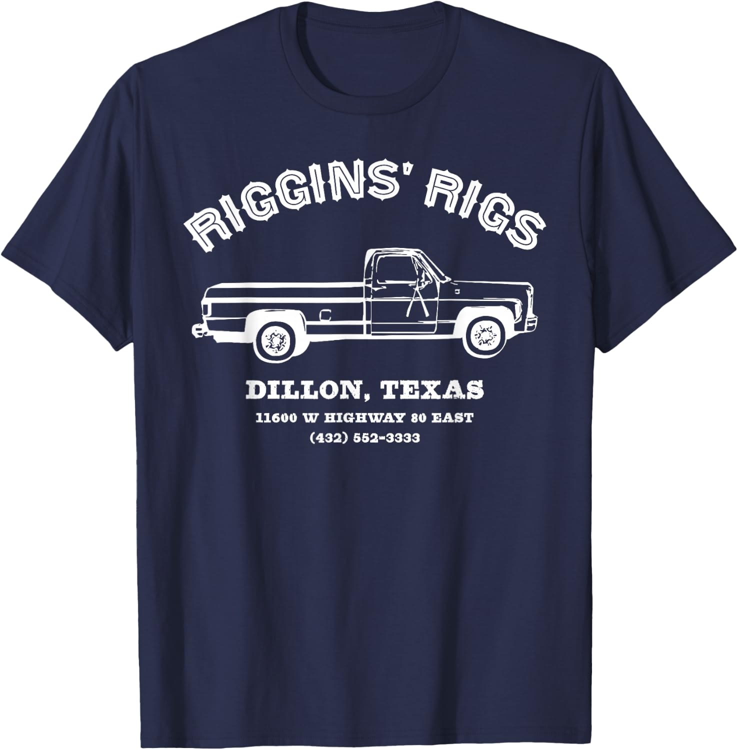 Riggins Rigs Football Player Fan T-Shirt - T-Shirt | Navy