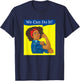African American Rosie the Riveter We Can Do It T-Shirt - T-Shirt | Navy