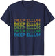 Deep Ellum Vintage Retro Dallas Texas Music Art Local Bands T-Shirt - T-Shirt | Navy