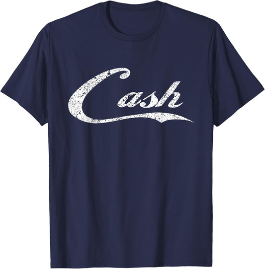 Cash Money Distressed for the Bar Concert or Street T-Shirt - T-Shirt | Navy