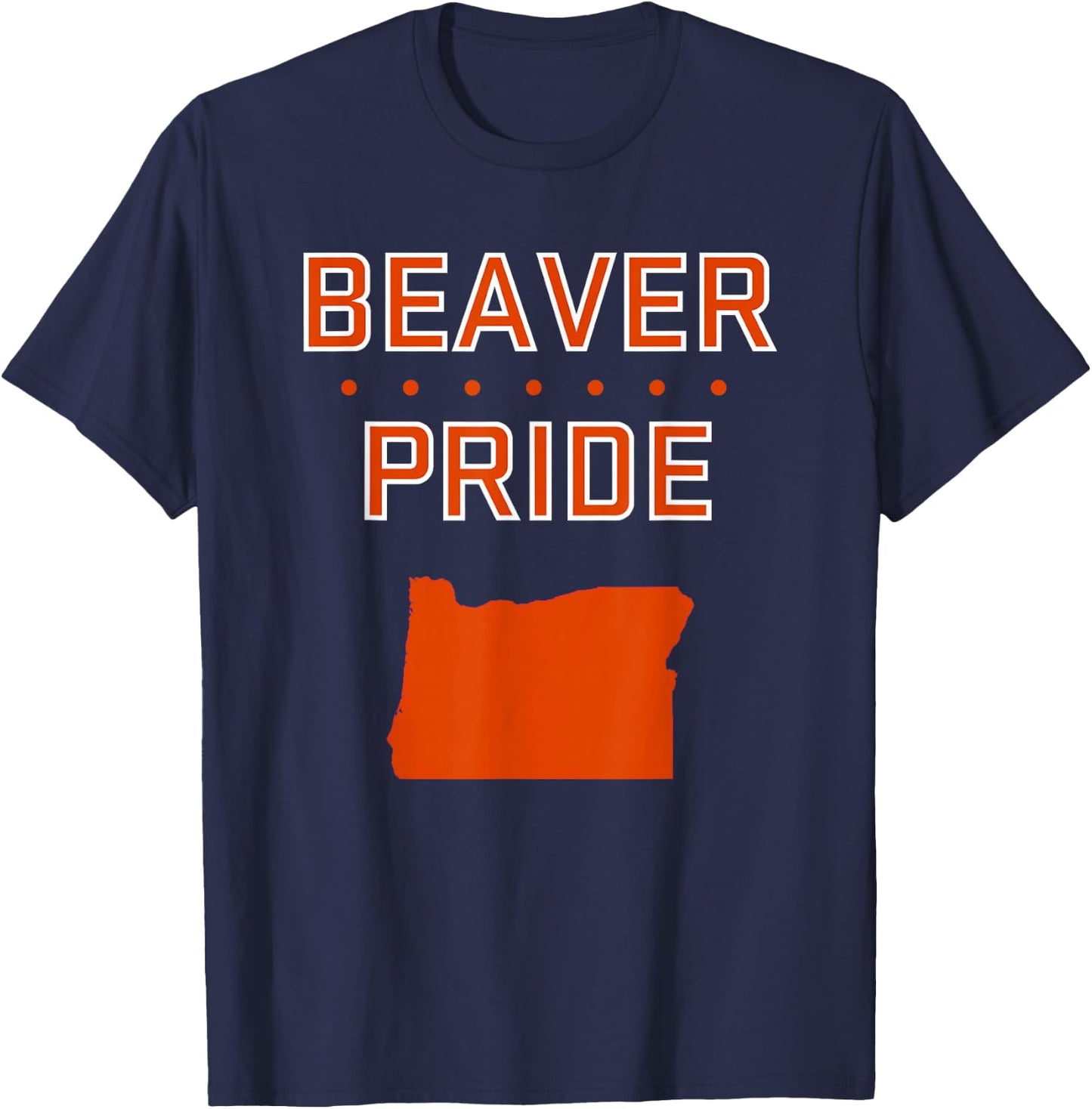 Beaver Pride | Oregon State T-Shirt - T-Shirt | Navy