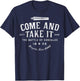 Vintage Come and Take It The Battle of Gonzales 1835 T-Shirt - T-Shirt | Navy