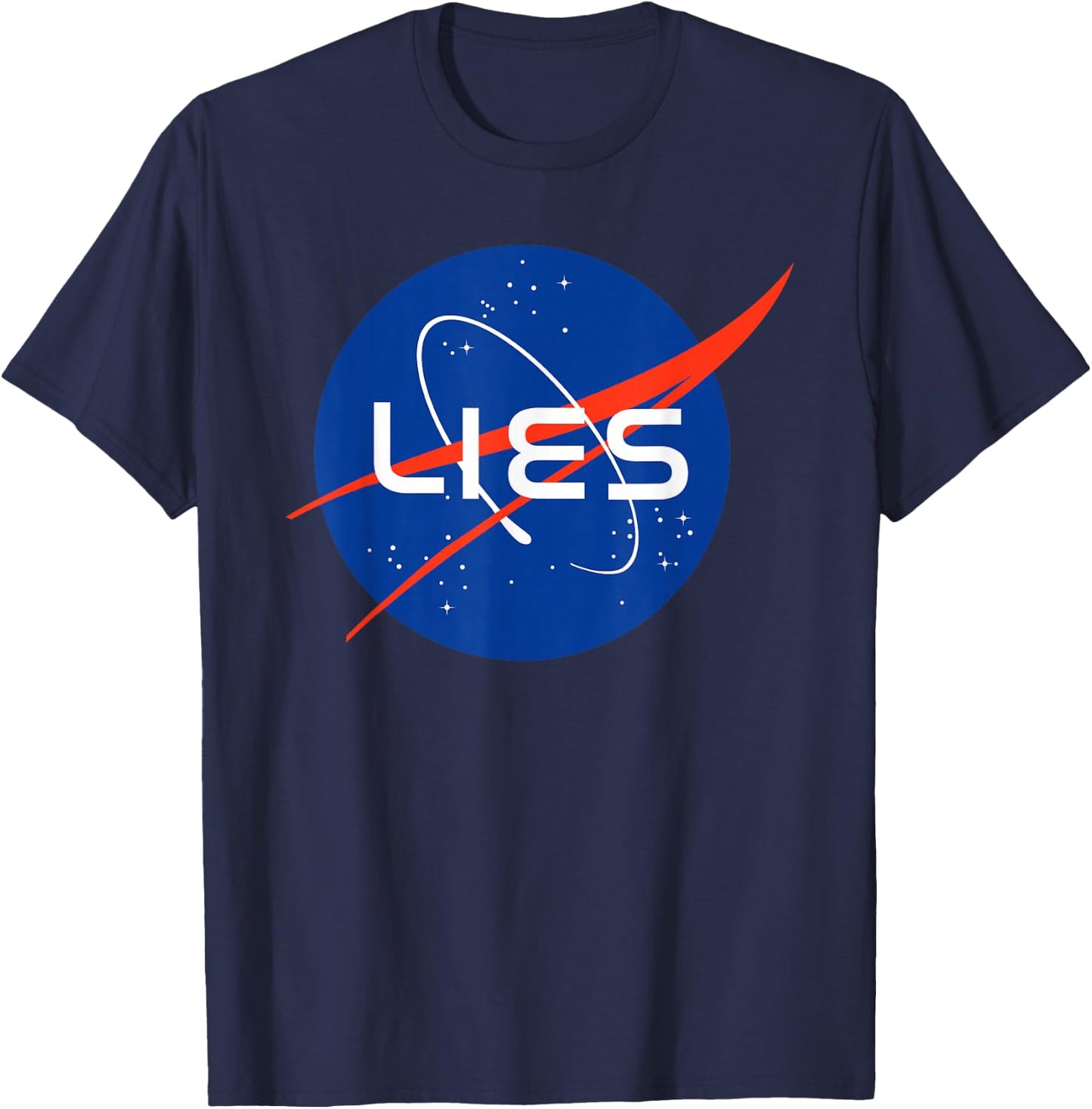 Flat Earth T-Shirt - T-Shirt | Navy