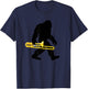 Bigfoot Trombone Sasquatch Trombonist Apparel T-Shirt - T-Shirt | Navy