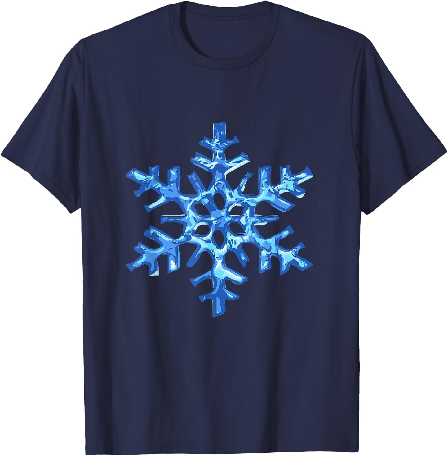 Snowflake T-Shirt - T-Shirt | Navy