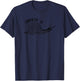 Snailed it Funny Snail Pun Funny Animals T-Shirt - T-Shirt | Navy
