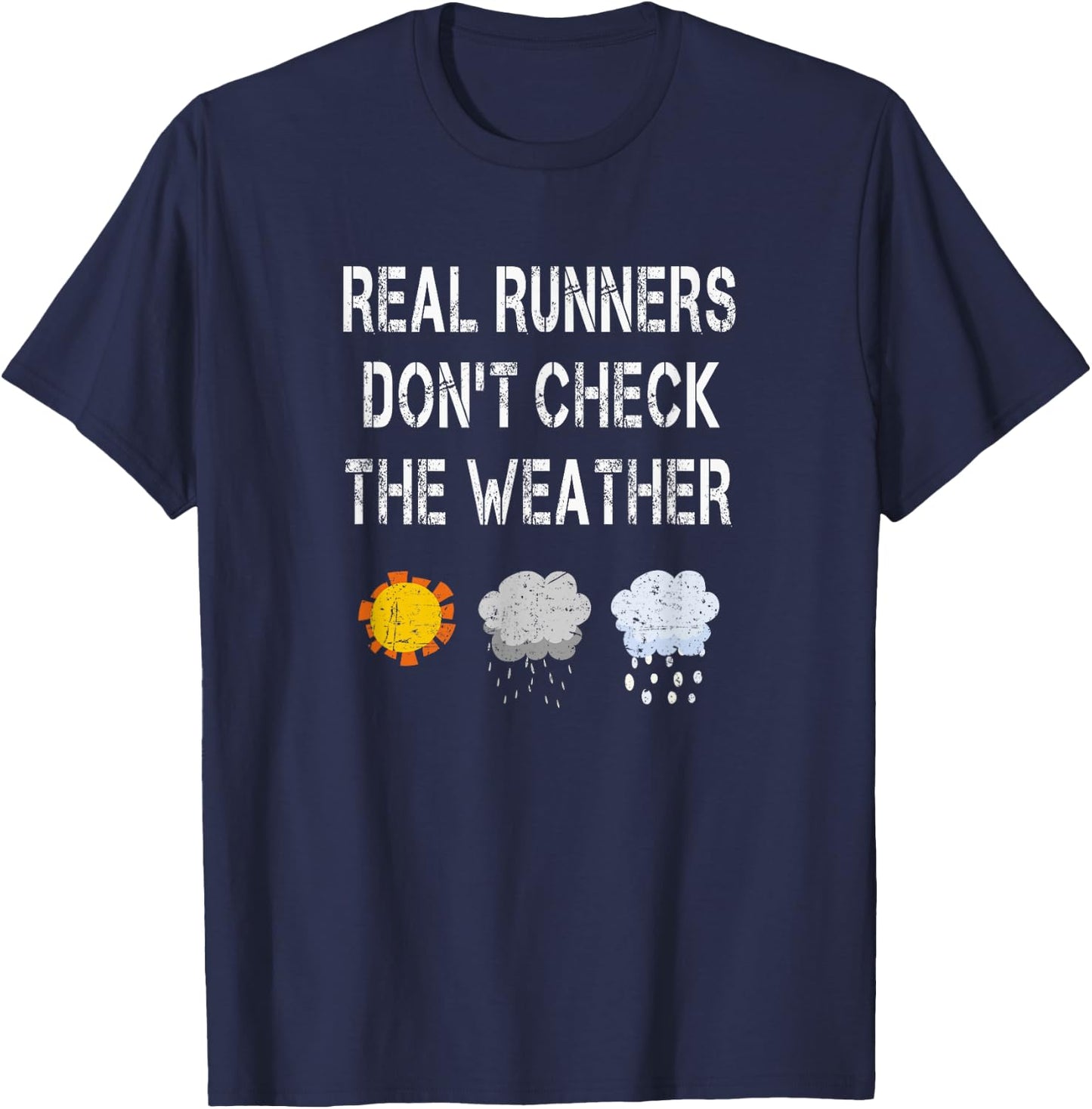 Run Streak Funny Runners Gifts Sarcastic Running Sayings T-Shirt - T-Shirt | Navy