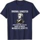 Original Gangster, Marquis De Lafayette Novelty T Shirt T-Shirt - T-Shirt | Navy