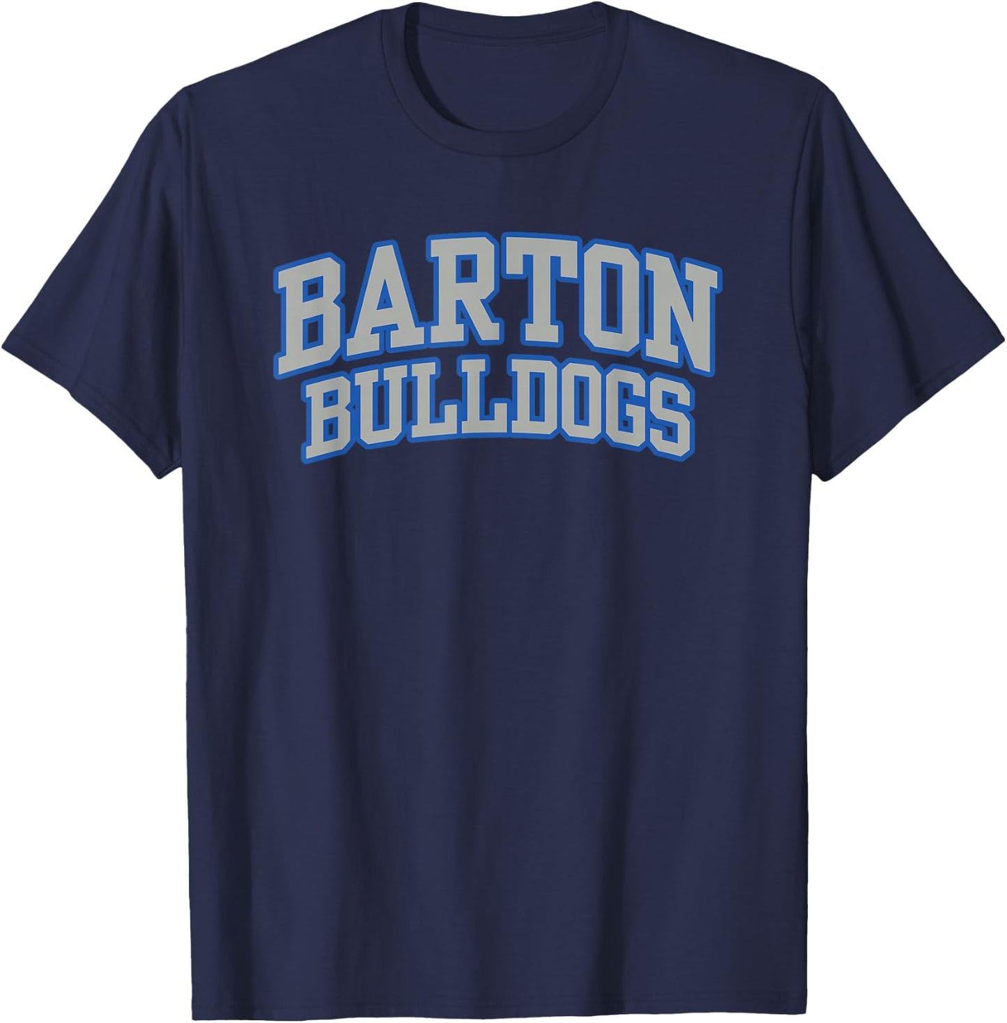Barton College Bulldogs Apparel Sports Fan T-Shirt - T-Shirt | Navy