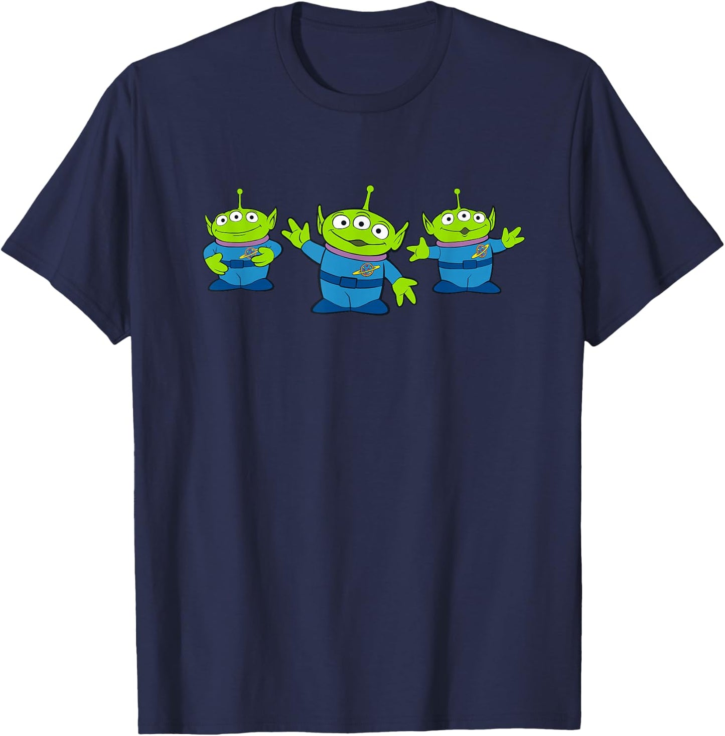 Disney Pixar Toy Story 4 Little Green Men Aliens T-Shirt - T-Shirt | Navy