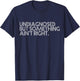 Undiagnosed But Something Ain't Right Funny Quote Women Men T-Shirt - T-Shirt | Navy