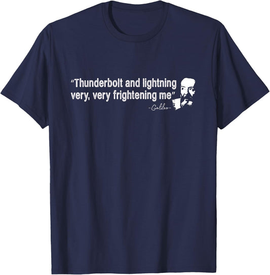 Thunderbolts and Lightning Galileo T-Shirt - T-Shirt | Navy