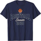 Basketball Senior 2025 Graduation Class of 2025 Graduate T-Shirt - T-Shirt | Navy