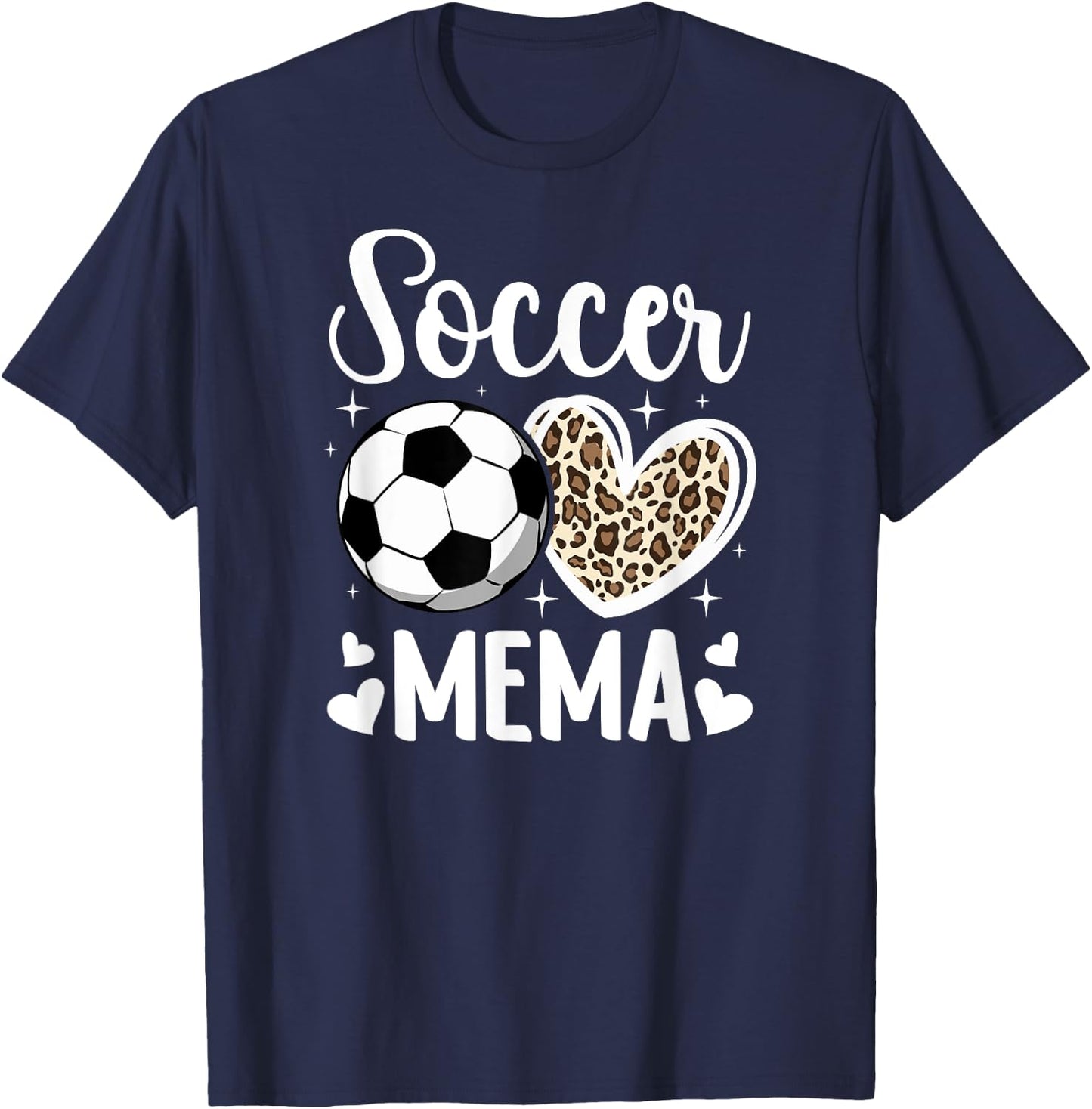 Soccer Mema Grandma Mema Of A Soccer Player Mema T-Shirt - T-Shirt | Navy