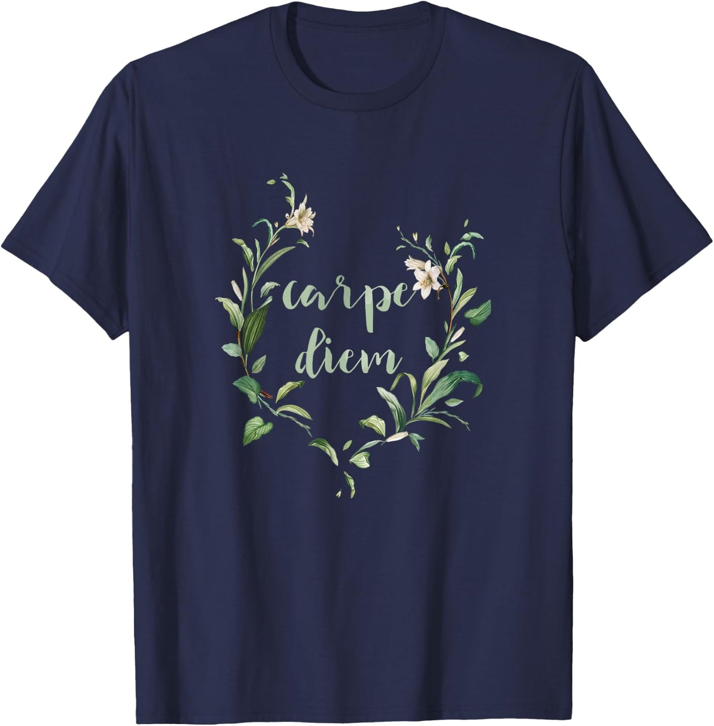 Carpe Diem Shirt Gift T-Shirt - T-Shirt | Navy