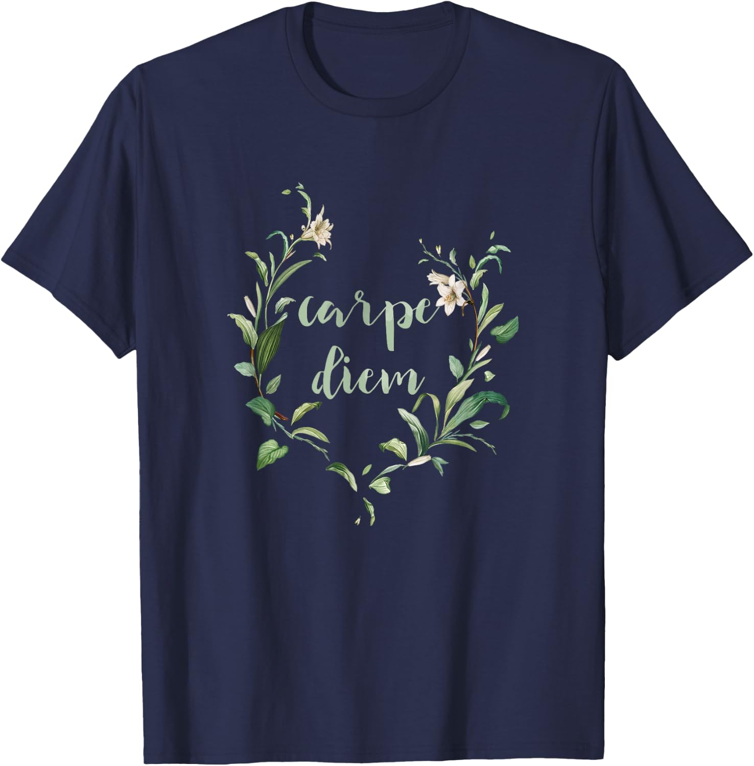 Carpe Diem Shirt Gift T-Shirt - T-Shirt | Navy