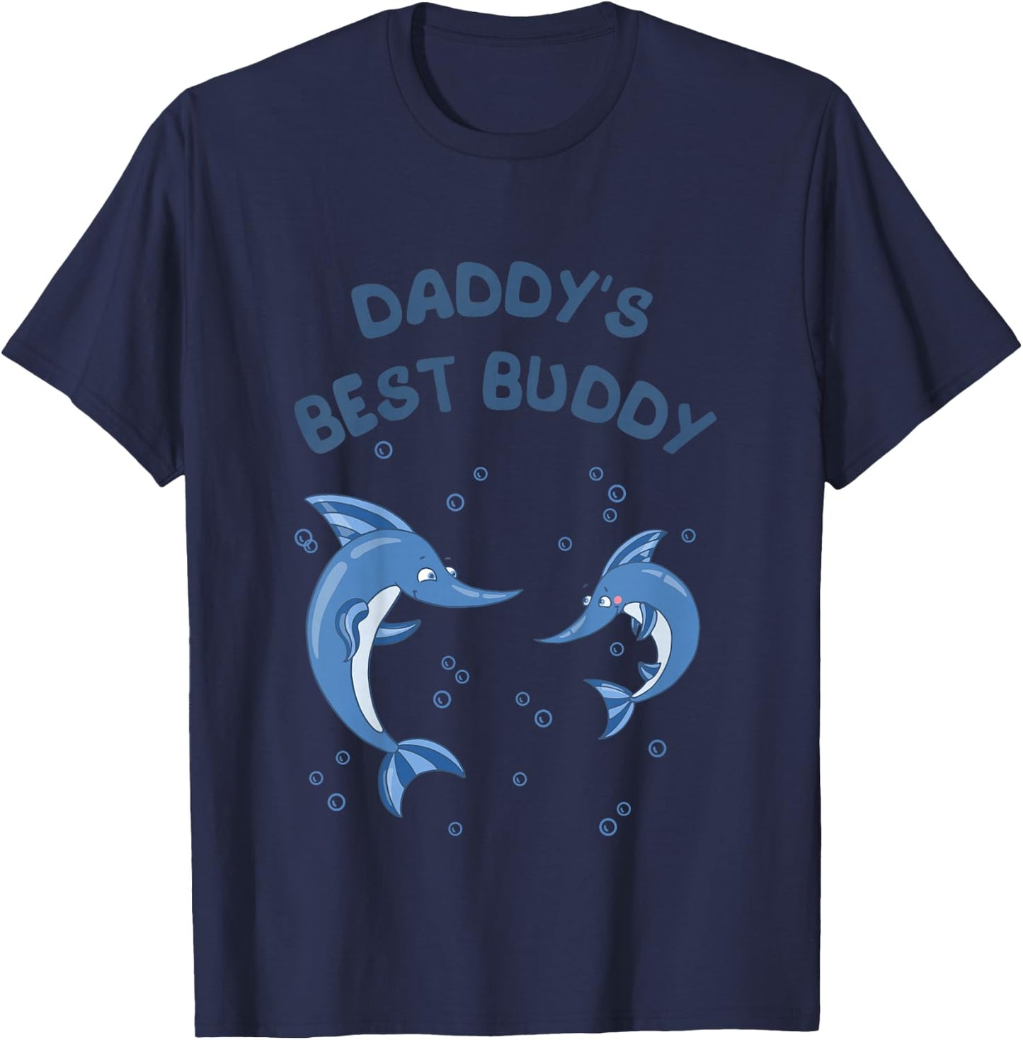 Kids Cute Boy's , Daddy's best buddy kids' shirt T-Shirt - T-Shirt | Navy