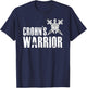 Crohn's Warrior - Support Awareness Fighter T-Shirt - T-Shirt | Navy
