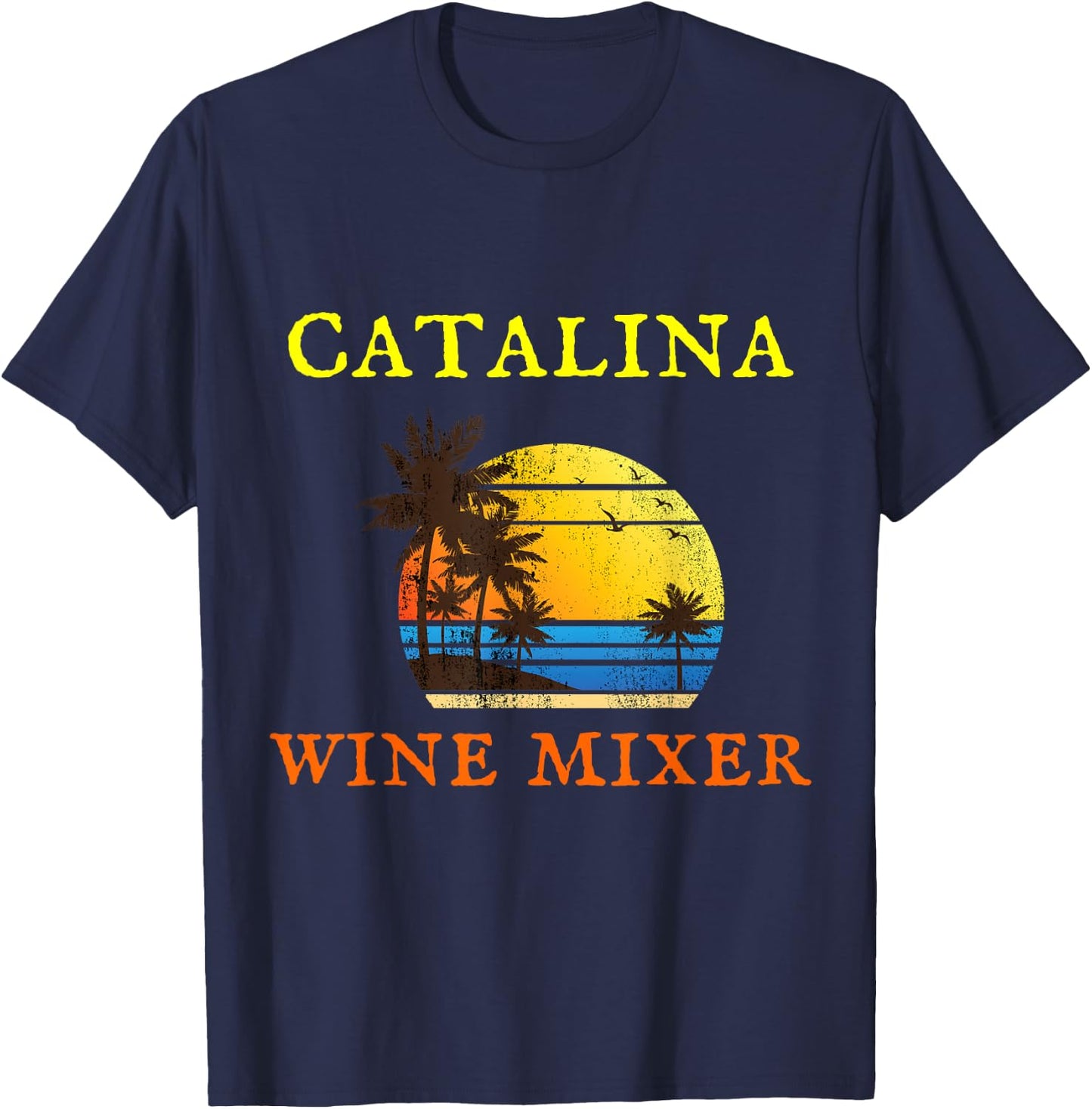 The Catalina Wine Mixer T-Shirt - T-Shirt | Navy