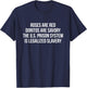 Roses are red Doritos are Savory The US Prison System T-Shirt - T-Shirt | Navy