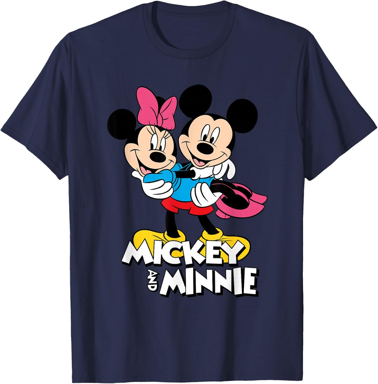Disney - Mickey and Minnie T-Shirt - T-Shirt | Navy